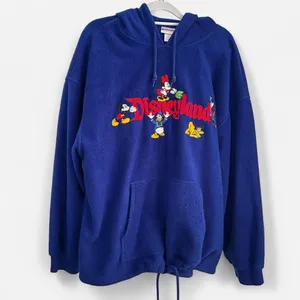 Vintage Disneyland Character Hoodie – Y2K Cartoon Core Fleece (unisex / Large) thumbnail 3