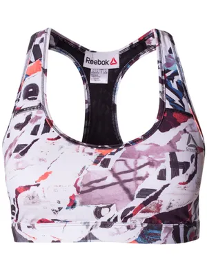 Reebok racerback sports bra thumbnail 3