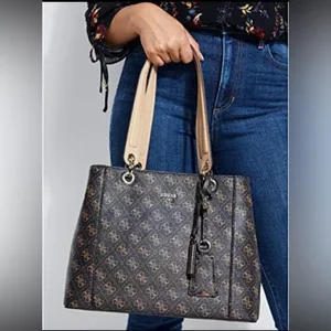 GUESS Kamryn Logo Shopper Shoulder Bag thumbnail 3