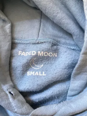 Faded Moon The Hoodie blue thumbnail 3