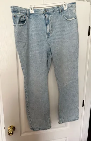 Abercrombie High-Rise 90s Straight Ultra thumbnail 1