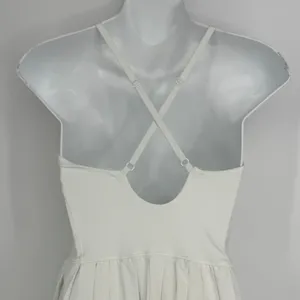 OFFLINE by Aerie Real Me Pleated Tennis Dress Small White Activewear Athleisure thumbnail 10