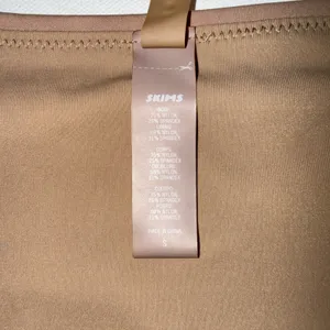 Skims Swim Beige Tan Minimalist High Waist Nude Slimming Bikini Bottoms Sz Small thumbnail 5