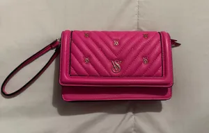 Victoria’s Secret Pink Quilted Wristlet Wallet thumbnail 1