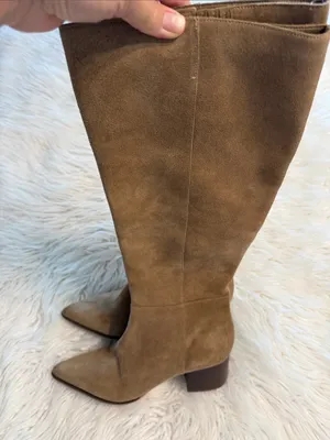 Dolce Vita Suede Knee-High Boots in Camel size 10 BNWOT thumbnail 9