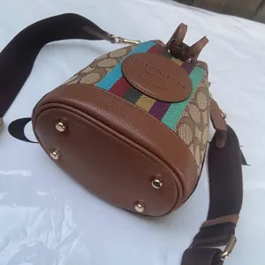 Coach C5639 Dempsey Drawstring Bucket 15 Handbag thumbnail 4