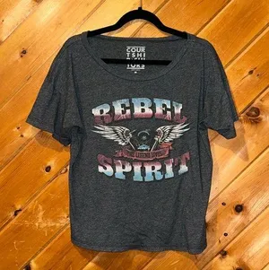Courtship + Suitors “rebel spirit” tshirt thumbnail 1