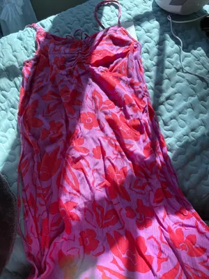 Billabong Dress pink and purple thumbnail 1