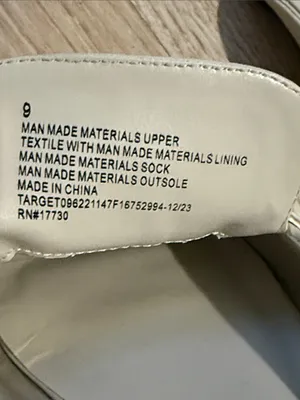 A New Day Women’s Cream Flats Mules Shoes Size 9 thumbnail 12