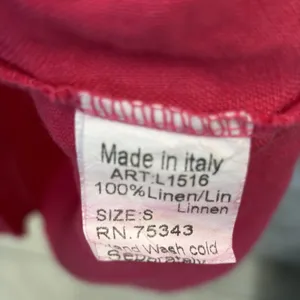 NWT‎ Lungo L'Arno Womens S Dress Knee Length Pink 100% Linen Short Summer Italy thumbnail 10