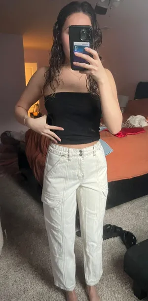 PacSun Bone Cargo Pants thumbnail 1