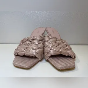 Guess‎ NWOT Women’s Byanna Woven Heels Sandals Size 9 thumbnail 8
