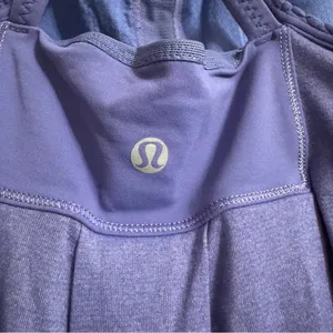 Lululemon Purple Racerback Activewear Tank Top‎ Size 6 thumbnail 6