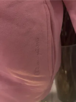🌸New Champion Pink V-Neck Sweatshirt Size Xs🌸 thumbnail 3