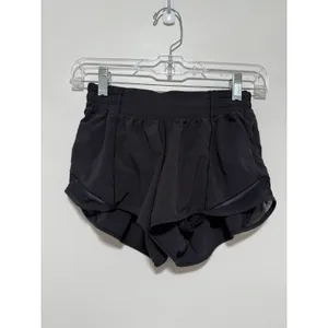 Lululemon Hotty Hot Short II *2.5" Black Size 4 thumbnail 2