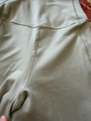 The North Face Women's High-Waist Bike Shorts in Taupe thumbnail 8
