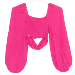 Princess Polly Crop Top Y2K Fairy Cottage Boho Renaissance Coquette Bold Pink 10 thumbnail 4
