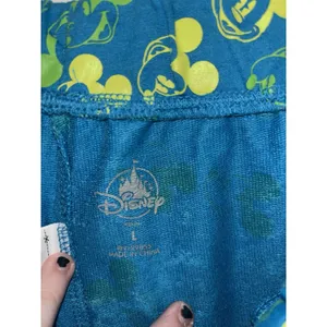 Disney Disneyland Resort Blue Mickey Mouse All Over Print Pull On Shorts Large thumbnail 7