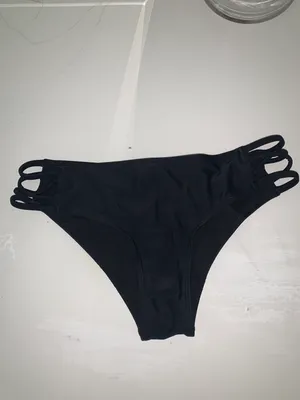 Black Bikini Bottoms Size XS thumbnail 2