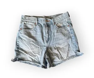 American Eagle Highest Rise Baggy Denim shorts thumbnail 1