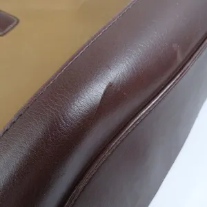 FLAWS- Diane Von Furstenberg Large Tote Shoulder Bag‎ DVF Brown Vintage thumbnail 6