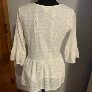 Matilda Jane Have A Good‎ Day Blouse Size S thumbnail 2