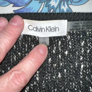 Pretty Calvin Klein Marled Knit Sweater Coat! thumbnail 3