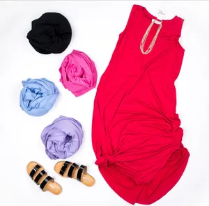 Zenana Hot Pink Tank Dress thumbnail 2