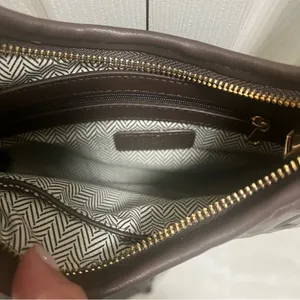 Urban Expressions Elegant Brown Woven Handbag thumbnail 5