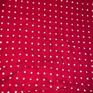 Vintage retro polka dot flared circle skirt thumbnail 3