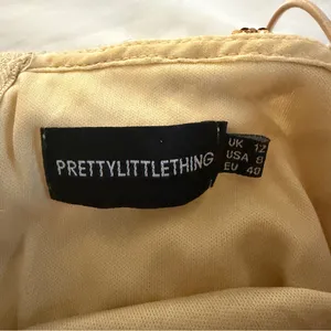 PrettyLittleThing Gold Sequin Mini Dress thumbnail 3