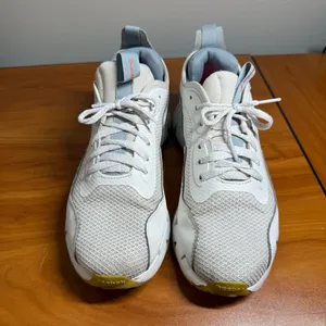 Reebok Women's Zig Dynamica STR Shoes White Blue‎ Workout Comfort W8.5 thumbnail 5