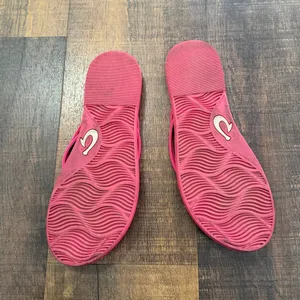Olukai Pink Flip Flop Sandals Womens Size 8.5 thumbnail 6