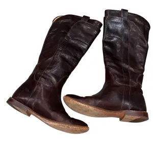 Frye Brown Leather Women’s Paige Tall Boots size 8.5 thumbnail 5