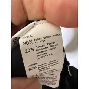 NWT cupshe black one piece swimsuit rufle straps‎ 4X thumbnail 7