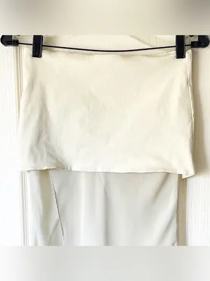 Ance Gria Rosalie Silk Chiffon Maxi Skirt Cream XS NWT thumbnail 5