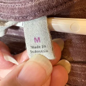Athleta Beyond Soft Avenues Dress Plum Heathered‎ Knit Long Sleeve Size Medium thumbnail 5