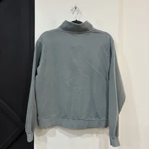 Hollister Sea Foam Green Quarter Zip Pullover Sweatshirt Women’s Size XS thumbnail 6