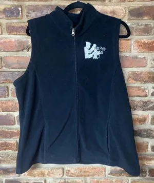 Augusta Photo Festival Black Fleece Full Zip Vest Women's Size XL thumbnail 1