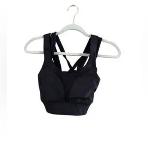 lululemon athletica Crossback Sports Bra - Dark Heather thumbnail 6