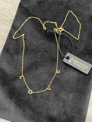 TJ Maxx 14K Gold Necklace thumbnail 2