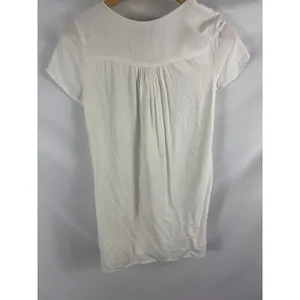Lulus Down in Kokomo White Lace Up V Neck Dress Size Small thumbnail 8