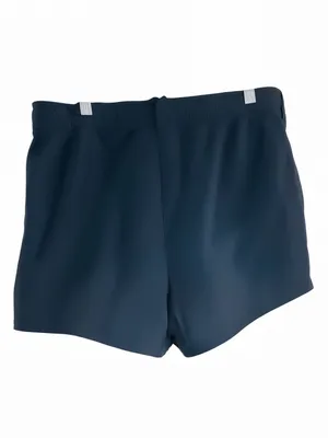 Women's Black Athletic Shorts with Elastic Waistband thumbnail 2
