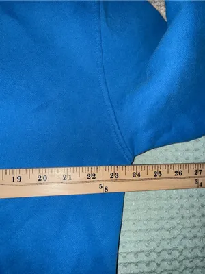 White Fox Offstage Front Hoodie Azure size M/L thumbnail 2