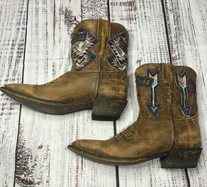 Laredo Womens Blameless Distressed Radical Ankle Boots thumbnail 1