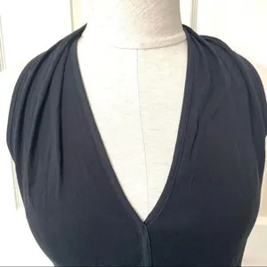 Ella Moss Gauzy rope tank black halter top thumbnail 5