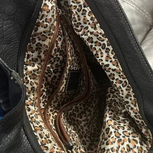 Celsius Black Genuine Leather Shoulder Bag thumbnail 11