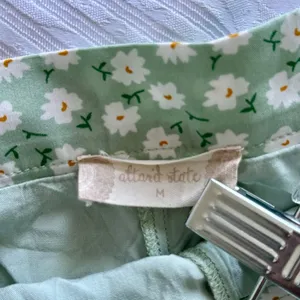 Altar'd State Green Daisy Mini Skirt thumbnail 6