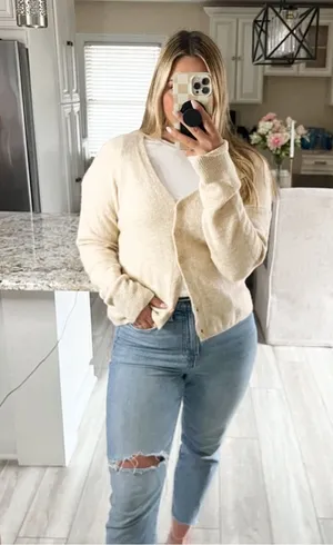 Gap super soft cardigan thumbnail 1