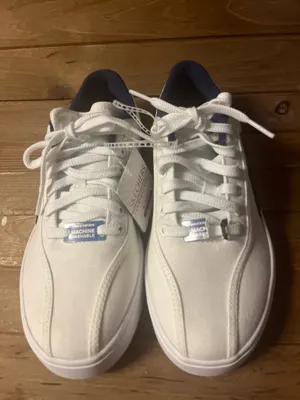 NWT Skechers White and Navy women's shoes size 8 thumbnail 10